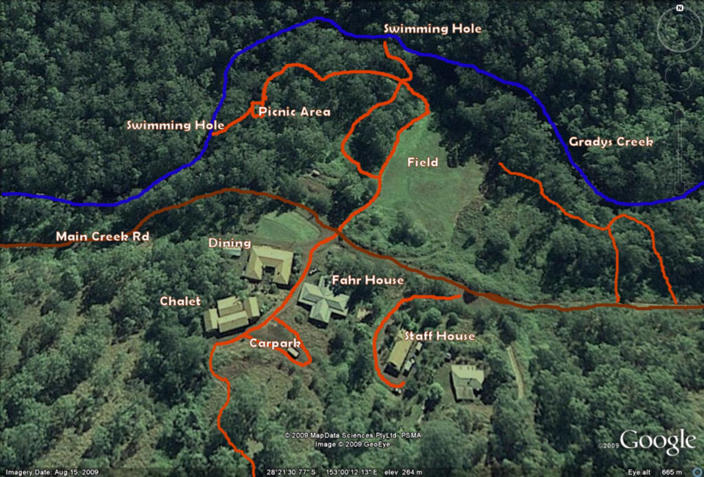 Sine Cera Aerial Map